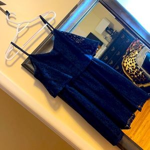 Navy Blue Summer Dress